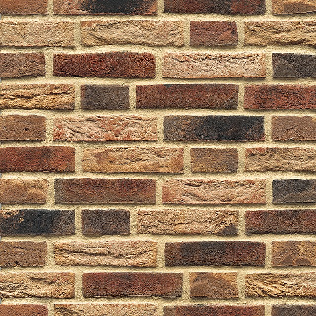 Кирпич ручной формовки MUHR Nr. 35 Holstein Barock 1/2 WF 210*45*50